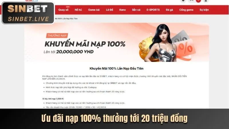 Hoàn trả không giới hạn xn888